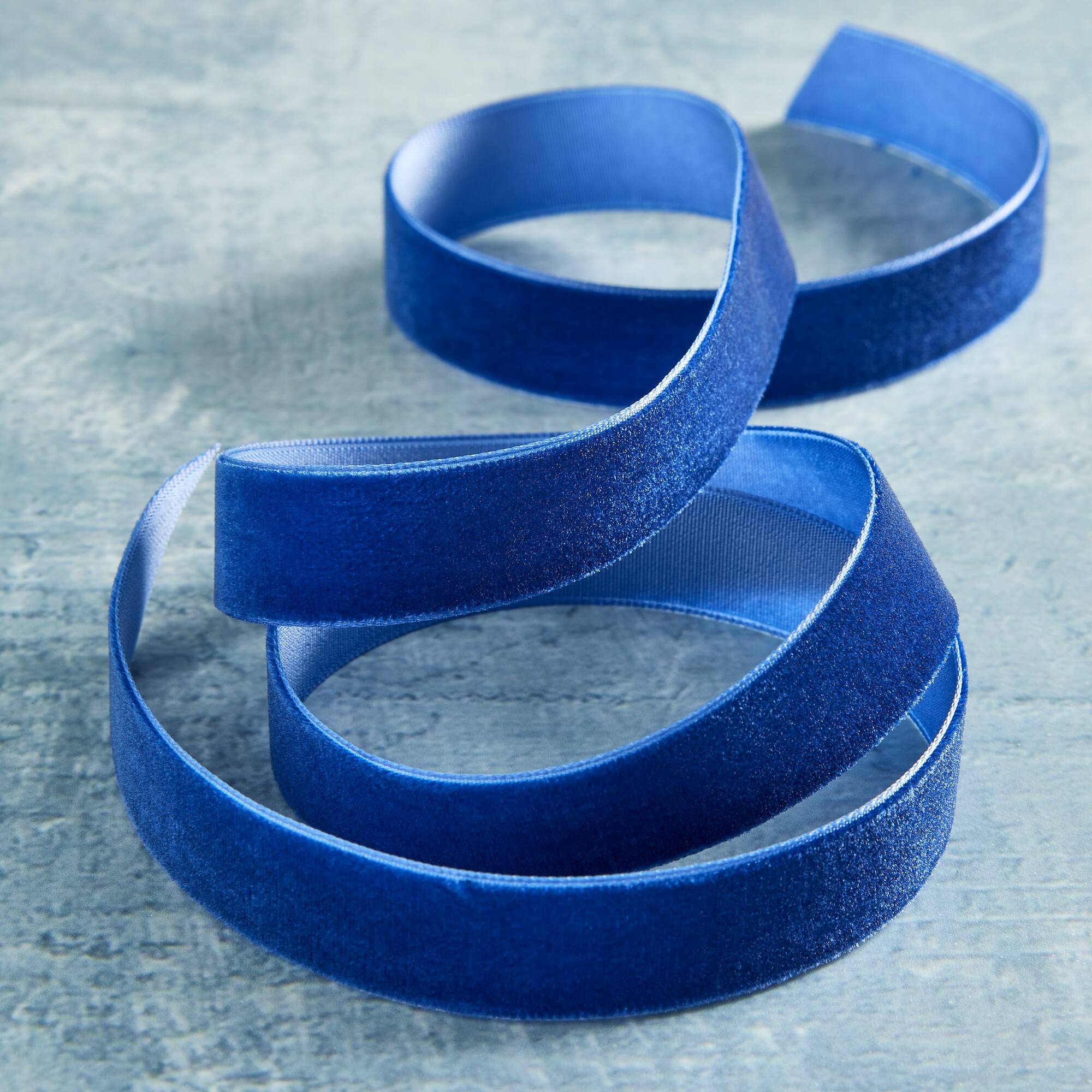 12 Pack: 5/8" x 3yd. Velvet Ribbon by Celebrate It™